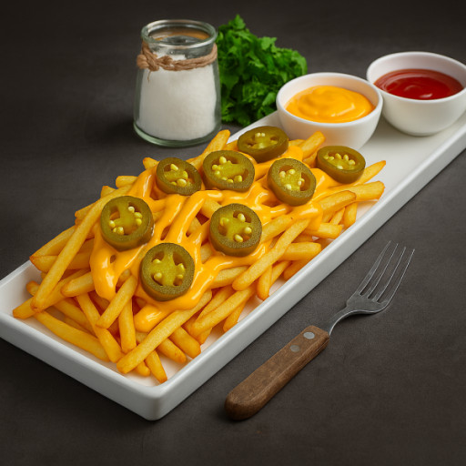 Cheesy Jalapeno Fries