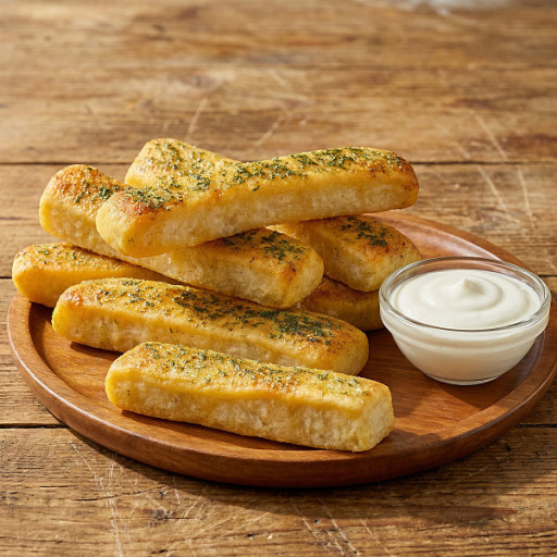 Garlic Sticks & Cheesy Dip
