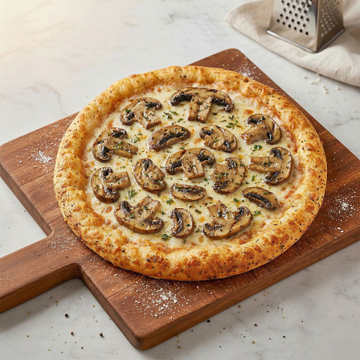 Cheesy Mushroom