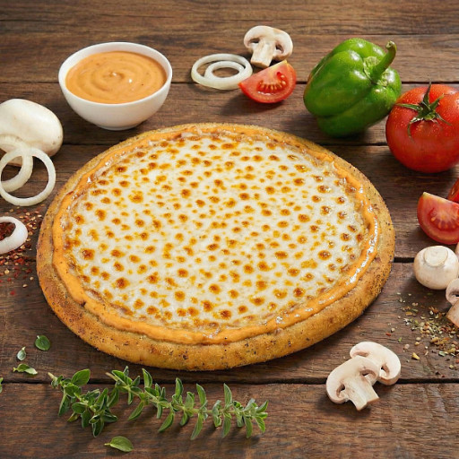 Double Cheese Margherita Pizza