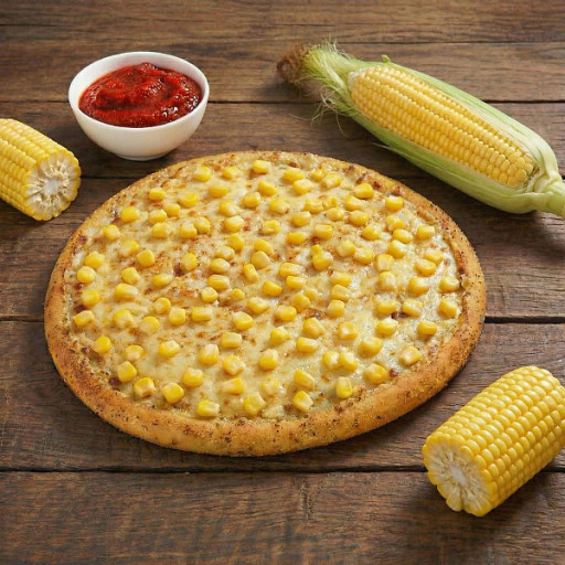 Cheesy Corn Pizza
