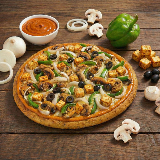 Peri Peri Paneer Pizza